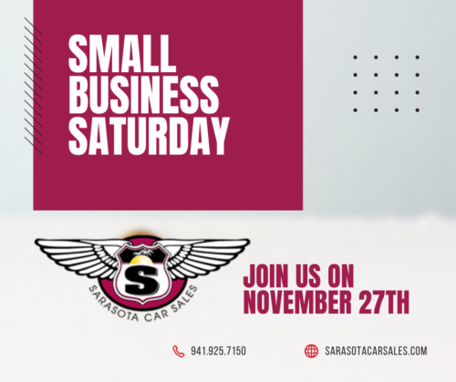 Small Business Saturday at Sarasota Car Sales