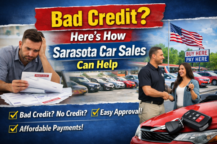 Here's how sarasota car sales can help you buy a car with bad credit